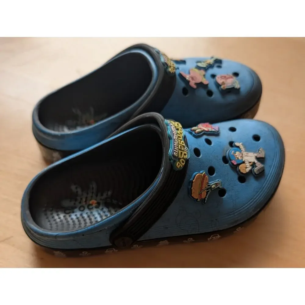 🧨Boys Spongebob J2 Crocs